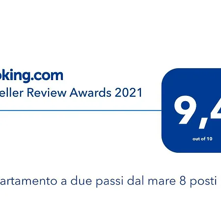 A Due Passi Dal Mare 8 Posti Letto Apartment